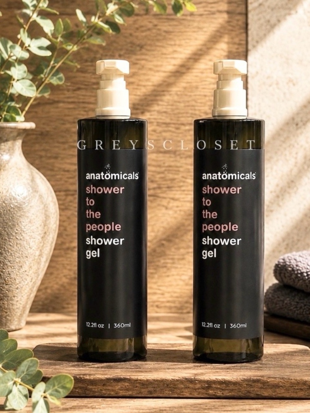 ANATOMICALS “SHOWER TO THE PEOPLE” SHOWER GEL – 12.2 oz